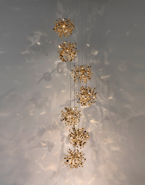 Argent,mon bijou 7 light pendant | Terzani shop 7