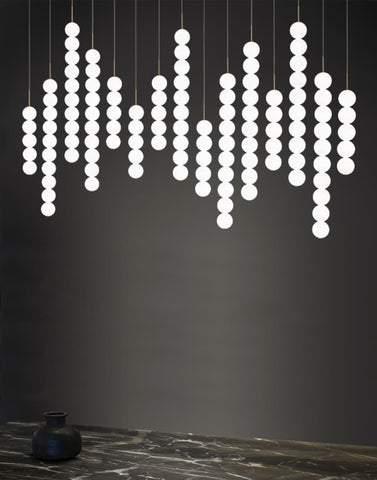 Abacus linear multi light pendant 1 | Terzani shop