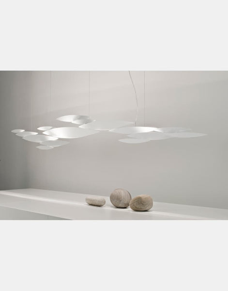 I lucci argentati linear chandelier 4 | Terzani shop