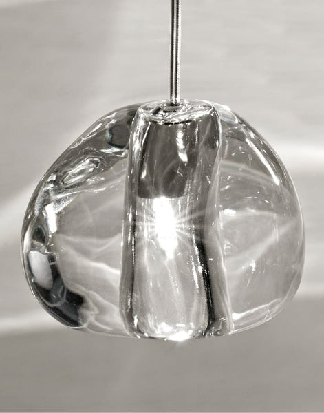 Mizu 26 square multi light pendant 10 | Terzani shop