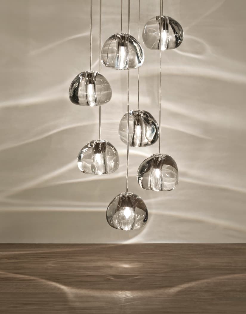 Mizu 7 light pendant 4 | Terzani shop