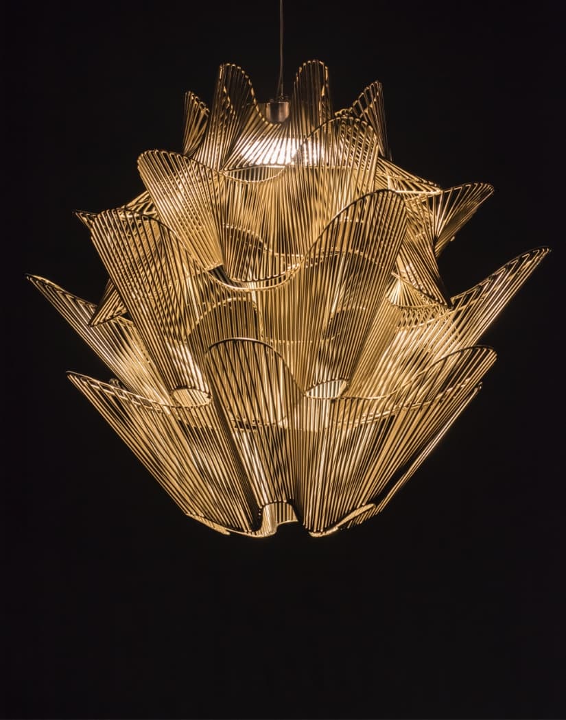 Moiré pendant light 2 | Terzani shop