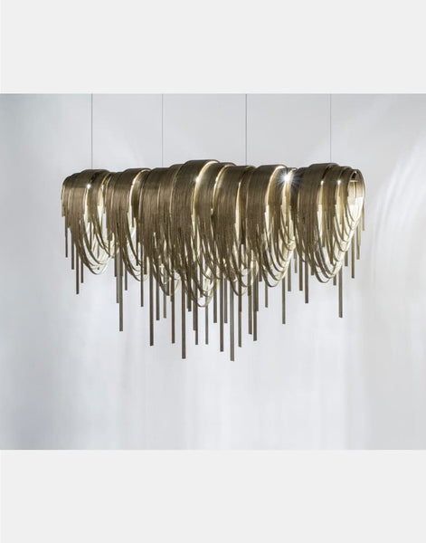 Volver linear chandelier 10 | Terzani shop